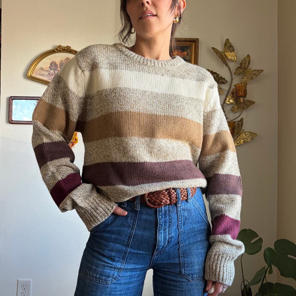 deadstock vintage wool blend sweater - Picture 2 of 5